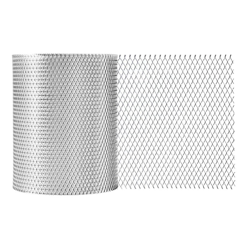 EUSTREER Aluminum Gutter Guard 5 Inch x 50 Feet Roll  Aluminum Leaf Filter Gutter Protection  Leaf Guard Protects from Branches  Leaves  Debris  Easy Install  Does Not Rust - Image 1